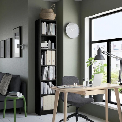Kệ Sách 6 Tầng Cỡ Nhỏ Bằng Gỗ MDF KT 40x28x202cm Yapi-648