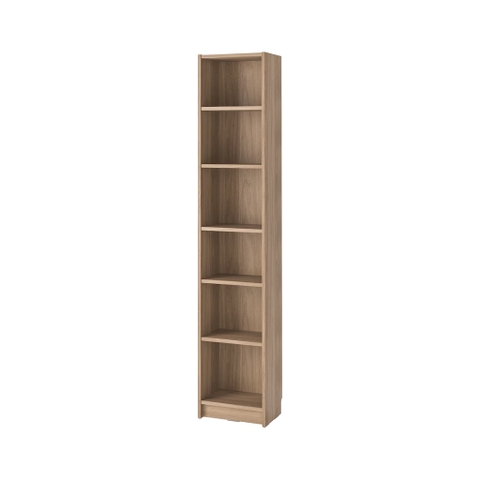 Kệ Sách 6 Tầng Cỡ Nhỏ Bằng Gỗ MDF KT 40x28x202cm Yapi-648