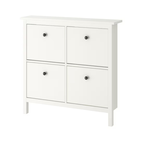 Tủ Giày 4 Ngăn Phong Cách Bắc Âu Bằng Gỗ MDF 107x22x101cm Yapi-311