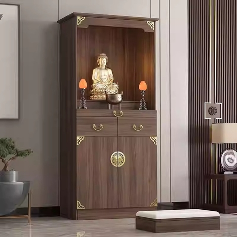 Tủ thờ chung cư thiết kế hiện đại Yapi-1200 120x43x185 (DxRxC)