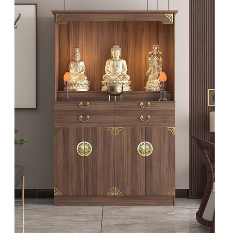 Tủ thờ chung cư thiết kế hiện đại Yapi-1200 120x43x185 (DxRxC)