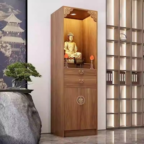 Tủ thờ chung cư thiết kế hiện đại Yapi-1202 81x43x185 (DxRxC)