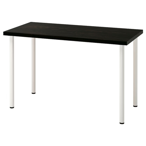 Bàn làm việc học tập chân tròn tinh gọn mặt bàn dày 3cm gỗ MDF cao cấp YAPI-403