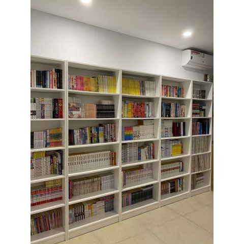 Kệ sách 5 6 7 tầng rộng 80cm gỗ MDF xịn dễ dàng lắp đặt tại nhà YAPI-600