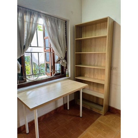 Kệ sách 5 6 7 tầng rộng 80cm gỗ MDF xịn dễ dàng lắp đặt tại nhà YAPI-600