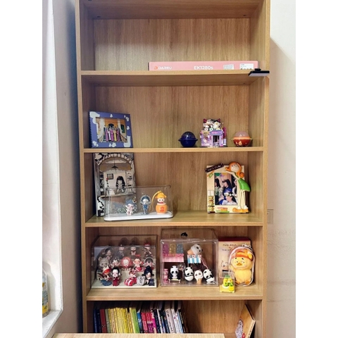 Kệ sách 5 6 7 tầng rộng 80cm gỗ MDF xịn dễ dàng lắp đặt tại nhà YAPI-600