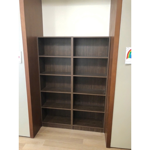 Kệ Sách 5 Tầng Cỡ Nhỏ Rộng 60cm Bằng Gỗ MDF Nhập Yapi-600-60