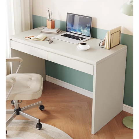 Bàn làm việc, bàn học 2 ngăn kéo 100x55x76cm thiết kế tối giản Yapi-415