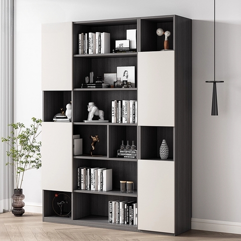 Kệ Sách Kệ Trang Trí Phòng Khách Kích thước 30x30x200cm Yapi-666