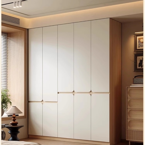 Tủ áo cánh mở thiết kế hiện đại có ngăn kéo Yapi-236 - nhiều kích thước