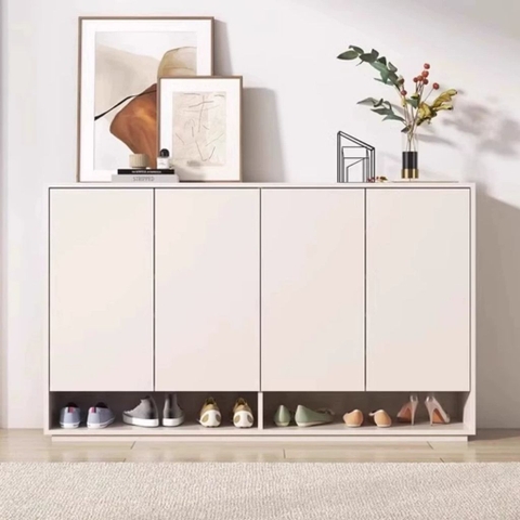 Tủ Đựng Giày Dép Nhiều Ngăn, Thiết Kế Tối Giản Cho Căn Hộ Nhỏ 160x35x110cm Yapi-329