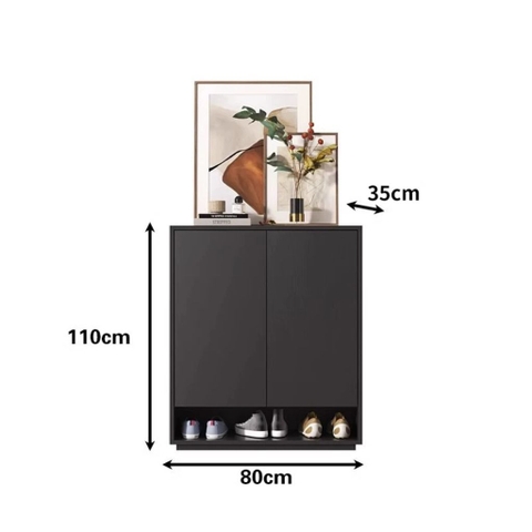 Tủ Đựng Giày Dép Nhiều Ngăn, Thiết Kế Tối Giản Cho Căn Hộ Nhỏ 160x35x110cm Yapi-329
