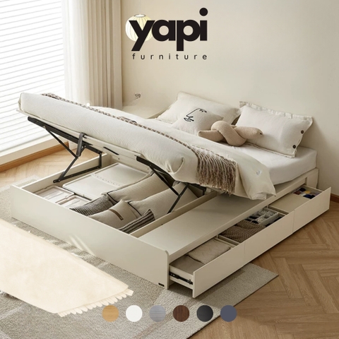 Giường Ngủ Nâng Hạ Thông Minh Tích Hợp Ngăn Kéo Lưu Trữ 180x200cm Yapi-548