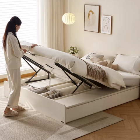 Giường Ngủ Nâng Hạ Thông Minh Tích Hợp Ngăn Kéo Lưu Trữ 180x200cm Yapi-548