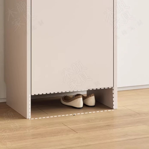 Tủ Giày Dép Nhỏ Gọn 1 Cánh Kèm Ngăn Kéo Cho Căn Hộ Nhỏ 50x35x110cm Yapi-330