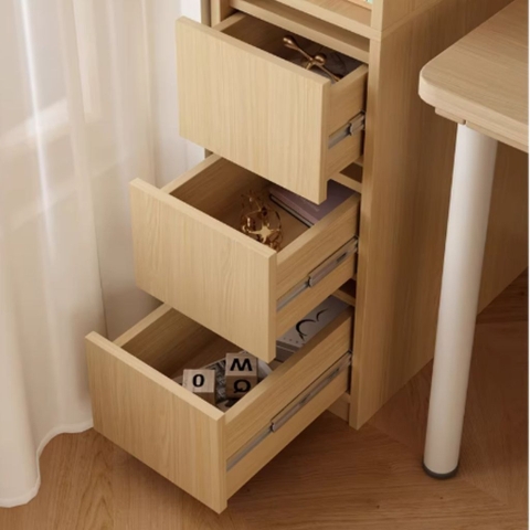 Kệ Sách Góc Tường Có Ngăn Kéo Tiết Kiệm Không Gian 30x60x180cm Yapi-674