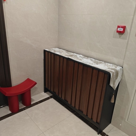 Tủ Giày Dép Gỗ Hiện Đại Cánh Vân Gỗ Dọc 150x38x95cm Yapi-332