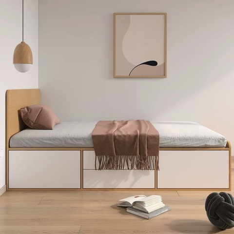 Giường Ngủ Tích Hợp Ngăn Kéo Và Hộc Lưu Trữ Tiện Lợi 1m8x2m Yapi-544