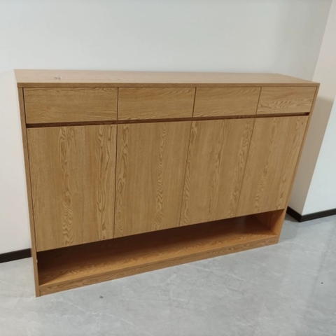 Tủ Giày Kèm Ngăn Kéo Nhiều Ngăn Có Kệ Gầm Tiện Lợi 160x35x110cm Yapi-340