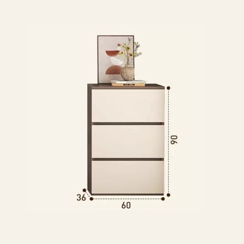 Combo Bàn Trà Kệ TV Hiện Đại Cho Phòng Khách Kèm Tủ Lưu Trữ Ngăn Kéo 200x36x40cm Yapi-704