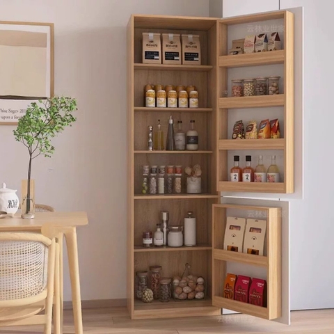Tủ Để Đồ Đa Năng Cửa Mở Kèm Ngăn Kéo Hiện Đại 100x42x200cm Yapi-185