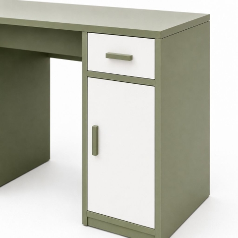Bàn Làm Việc Đa Năng Có Tủ Ngăn Kéo Kết Hợp Kệ Để Đồ Tiện Lợi 120x50x75cm Yapi-XBH006