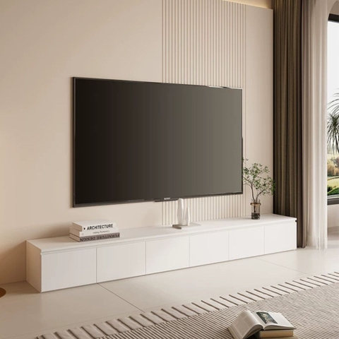 Kệ Tivi Bệt Nhiều Ngăn Cánh MởTối Giản Cho Phòng Khách 200x40x40cm Yapi-930