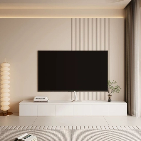 Kệ Tivi Bệt Nhiều Ngăn Cánh MởTối Giản Cho Phòng Khách 200x40x40cm Yapi-930