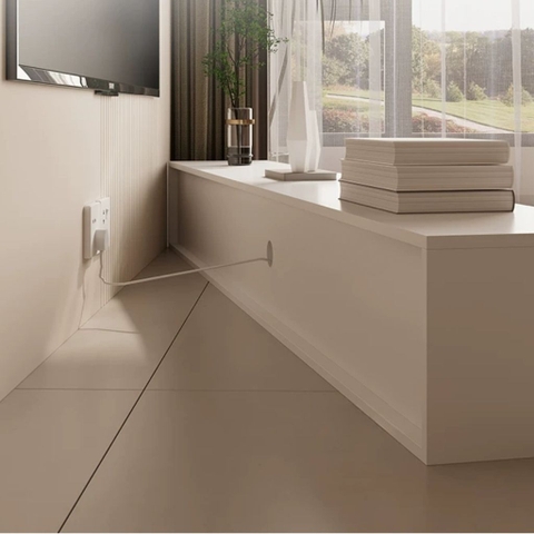 Kệ Tivi Bệt Nhiều Ngăn Cánh MởTối Giản Cho Phòng Khách 200x40x40cm Yapi-930