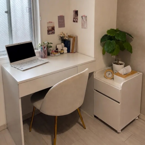 Bàn Học, Làm Việc Có Kệ Sách Đa Năng Kèm Tủ Di Động 86x50x111.6cm Yapi-438