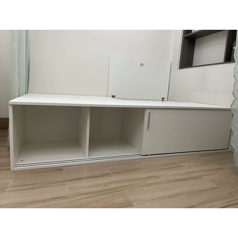 Giường Ngủ Kèm Tủ Lưu Trữ Cánh Lùa Hiện Đại 1m6x2m Yapi-573
