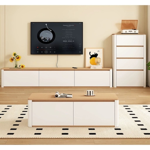 Combo Phòng Khách Bo Cong Góc Hiện Đại Cho Phòng Khách 180x35x40cm Yapi-931