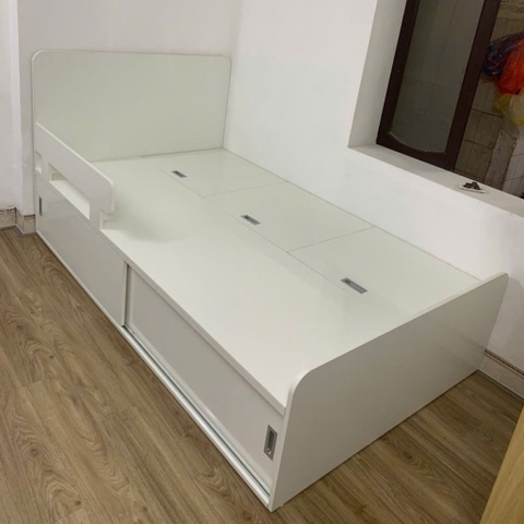 Giường Ngủ Ngăn Kéo Kèm Vách Ngăn Đa Năng Cho Bé 1m2x2m Yapi-566