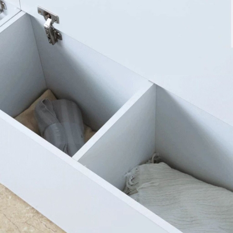 Ghế Đôn Ngồi Mang Giày Tích Hợp Kệ Giày Tủ Lưu Trữ 160x32x44cm Yapi-345