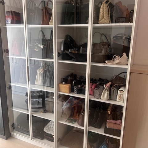 Tủ Trưng Bày Mô Hình Cánh Kính Cao Cấp-Nội Thất Phòng Khách 200x40x200cm Yapi-TK009