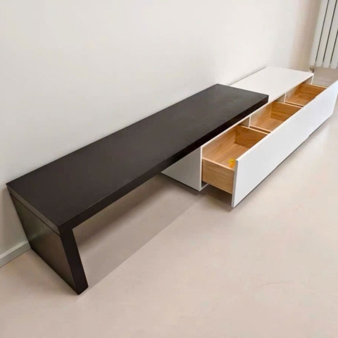 Kệ Tivi Phong Cách Tối Giản, Thiết Kế Chữ L Sang Trọng 200x40x34cm Yapi-917