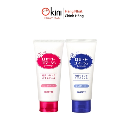 Tẩy Tế Bào Chết Cho Da Mặt Chiết Xuất Từ Thiên Nhiên Nhật Bản Rosette 120g (Nội Địa Nhật)