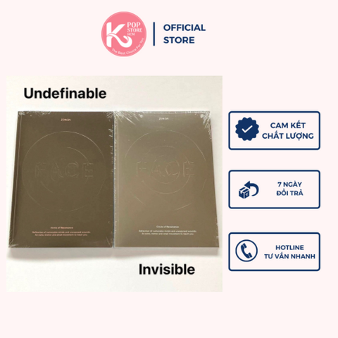 Album BTS Face Jimin Solo full ver nguyên seal chính hãng
