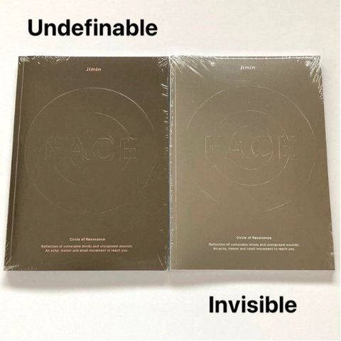 Album BTS Face Jimin Solo full ver nguyên seal chính hãng