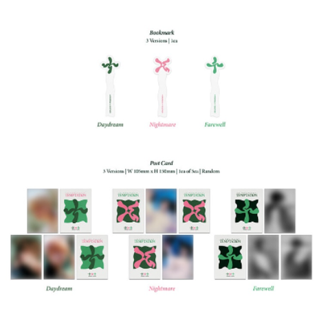 Album TXT TOMORROW X TOGETHER The Name Chapter TEMPTATION nguyên seal chính hãng
