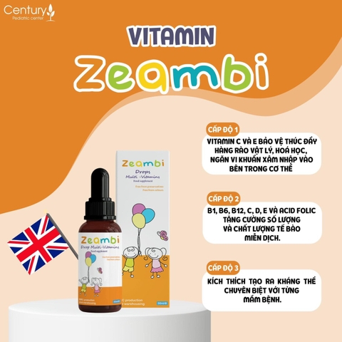 10 LÝ DO KHIẾN VITAMIN ZEAMBI LÀ SỰ LỰA CHỌN THÔNG THÁI CHO SỨC KHỎE CỦA TRẺ