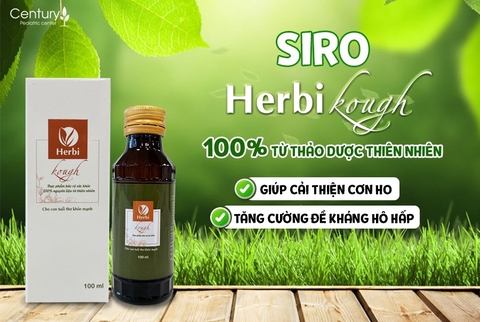 HƯỚNG DẪN SỬ DỤNG SIRO HO HERBI