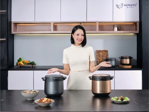 Kaiyo x Hồng Diễm – Khi nấu ăn không còn là áp lực của người bận rộn