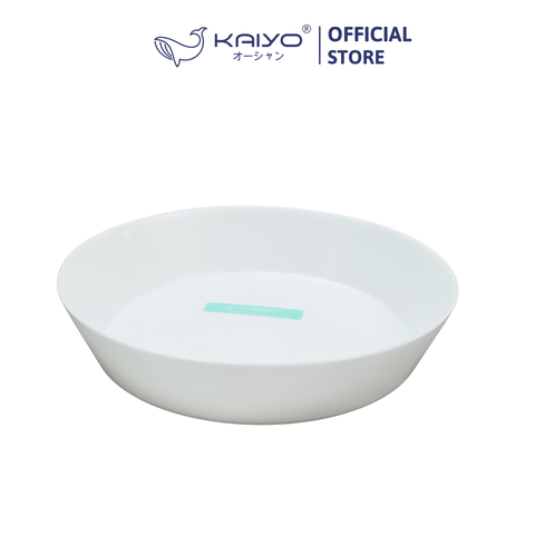 Set 4 đĩa soup thành cao dáng vát Opal Kaiyo - size 22cm [mã KCT-5158]