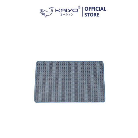 Thảm nhà bếp chống nước Kaiyo, size M 45x75cm màu xanh đậm [mã KKM-9613]