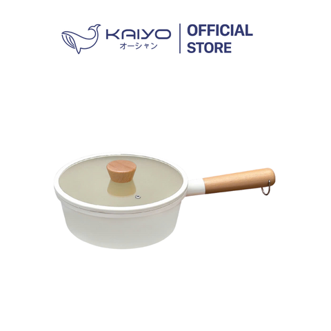 Chảo nhôm đúc nguyên khối, thành cao Elegant Kaiyo, size 18cm