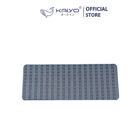 Thảm nhà bếp chống nước Kaiyo, size L 45x120cm màu xanh đậm [mã KKM-9620]