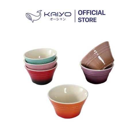 Bộ 6 bát con rainbow Kaiyo, size 11,4cm