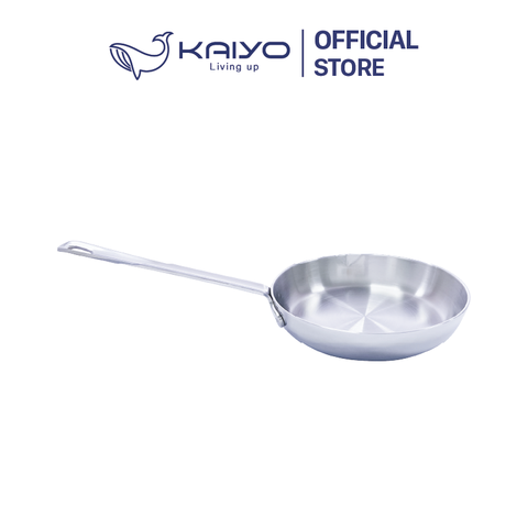 Chảo đúc inox 3 lớp đáy liền Mini Tri-ply (size 12cm)