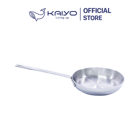 Chảo đúc inox 3 lớp đáy liền Mini Tri-ply (size 14cm)